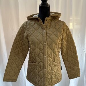 Lavenham Quilted Hoodie Puffer Jacket,  Vintage, Suffolk, England